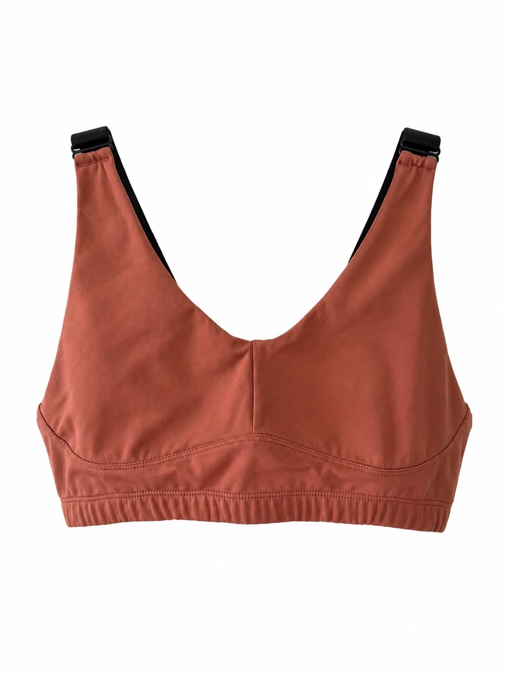 Varley Adjustable Strap Sports Bra Size Rust Medium Support XS